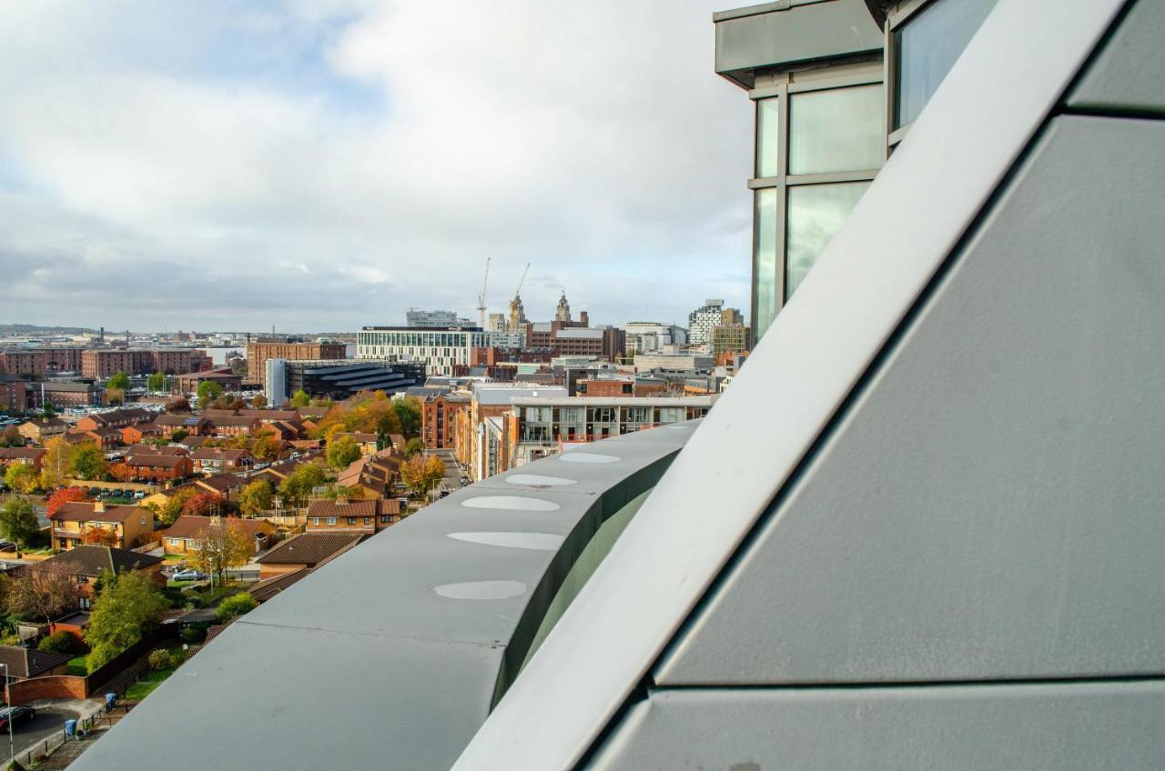 Penthouse In Liverpool City Centre - Free Parking - Balcony - By Happy Days Exterior foto