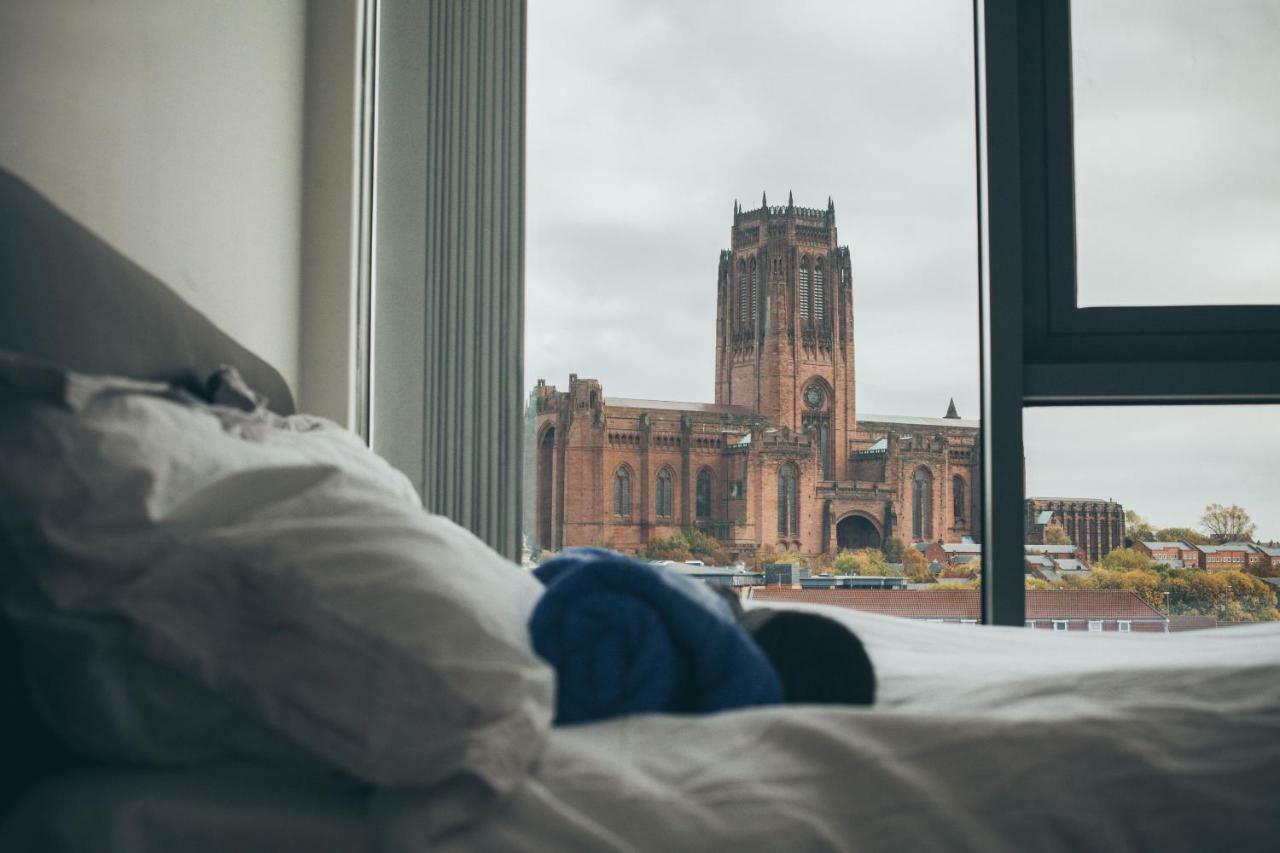 Penthouse In Liverpool City Centre - Free Parking - Balcony - By Happy Days Exterior foto
